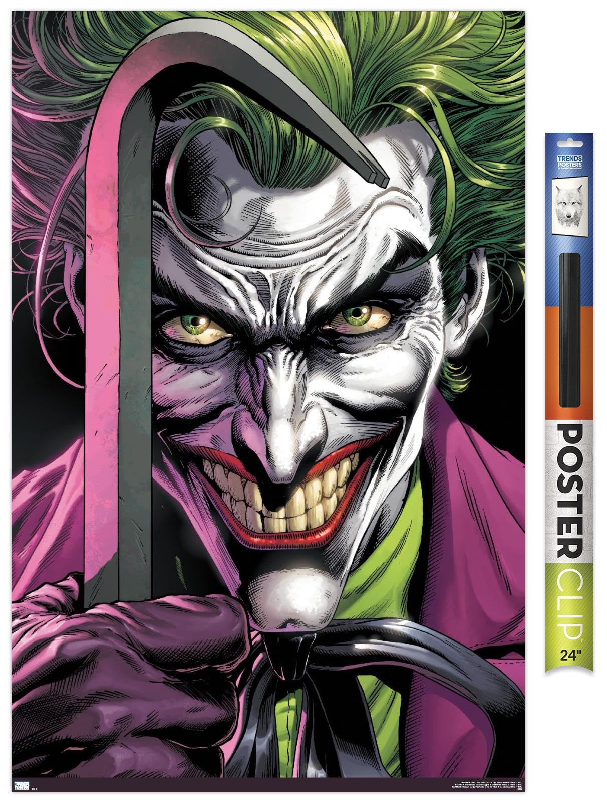 DC Comics The Joker - Crowbar Wall Poster : Amazon.ca: Home